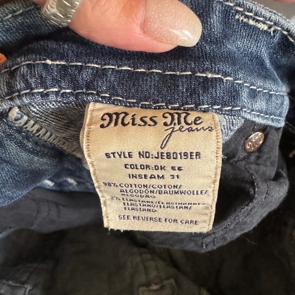 Miss Me Indigo Denim Jeans - Picture 3 of 4